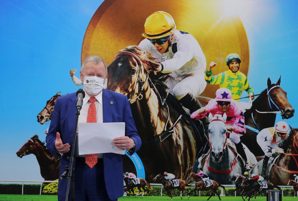 Winfried Engelbrecht-Bresges, chief executive of the Hong Kong Jockey Club. Photo: Kenneth Chan. Winfried Engelbrecht-Bresges, chief executive of the Hong Kong Jockey Club. Photo: Kenneth Chan.