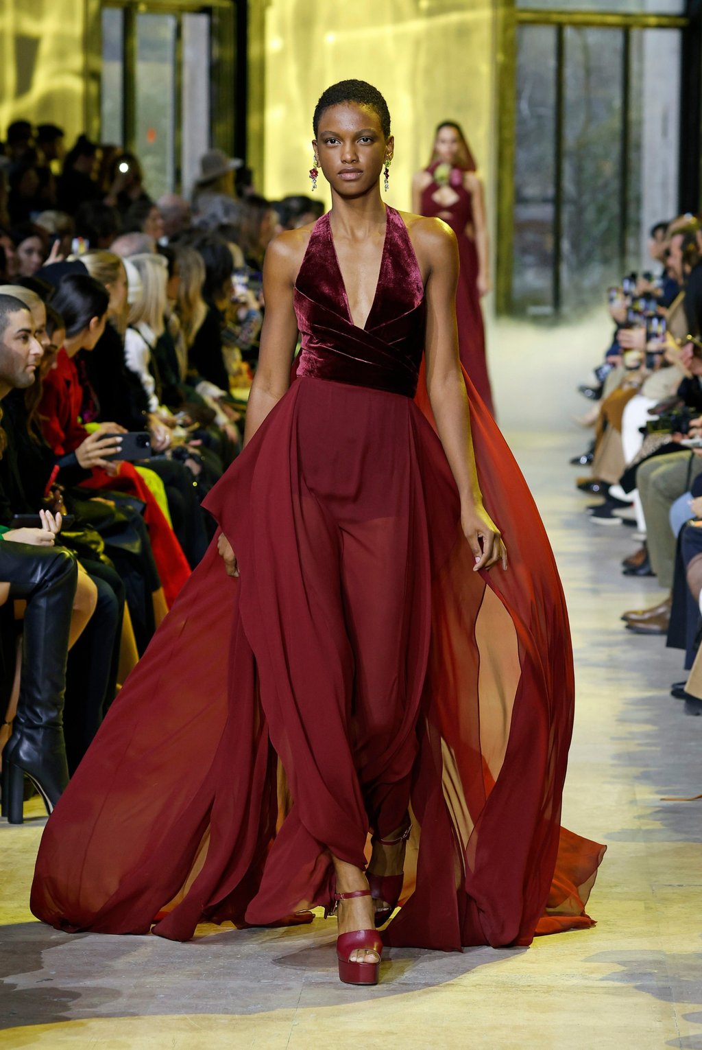 Hermes long dress clearance
