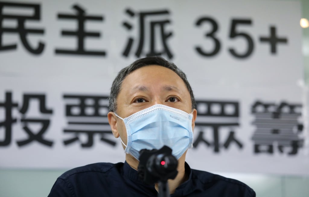 Benny Tai, who is alleged to have been the driving force behind an “insane” plan to topple the chief executive through an unofficial opposition primary in 2020. Photo: Nora Tam