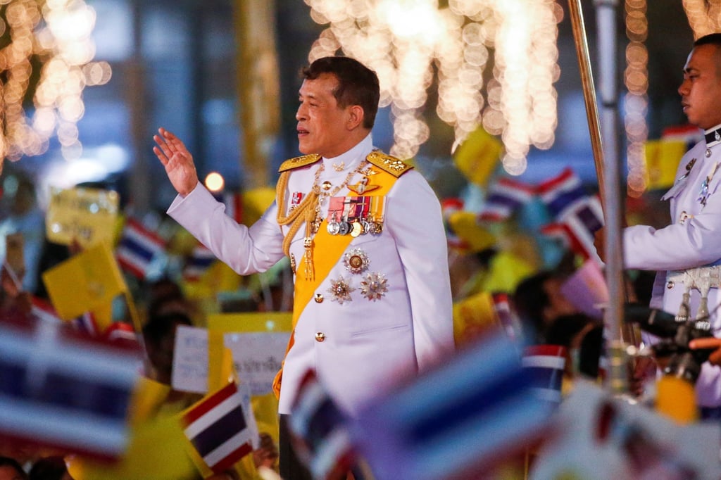 Thailand’s King Maha Vajiralongkorn. Bangkok’s Criminal Court ruled the calendar contained pictures of yellow ducks resembling the Thai monarch. Photo: Reuters Thailand’s King Maha Vajiralongkorn. Bangkok’s Criminal Court ruled the calendar contained pictures of yellow ducks resembling the Thai monarch. Photo: Reuters