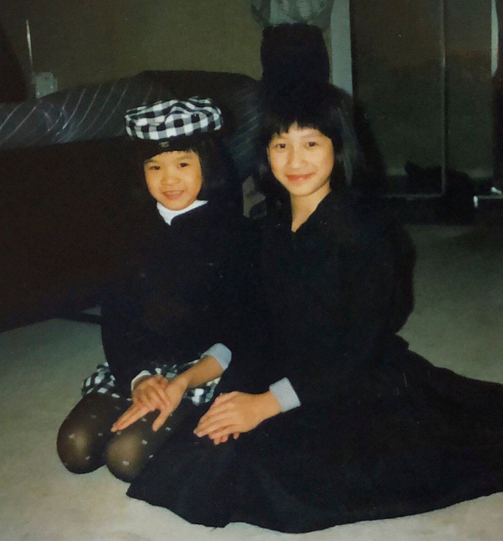 Denise Tam and her sister in Toronto in 1990. Denise says she was “the quieter one” of the two. Photo: Denise Tam Denise Tam and her sister in Toronto in 1990. Denise says she was “the quieter one” of the two. Photo: Denise Tam