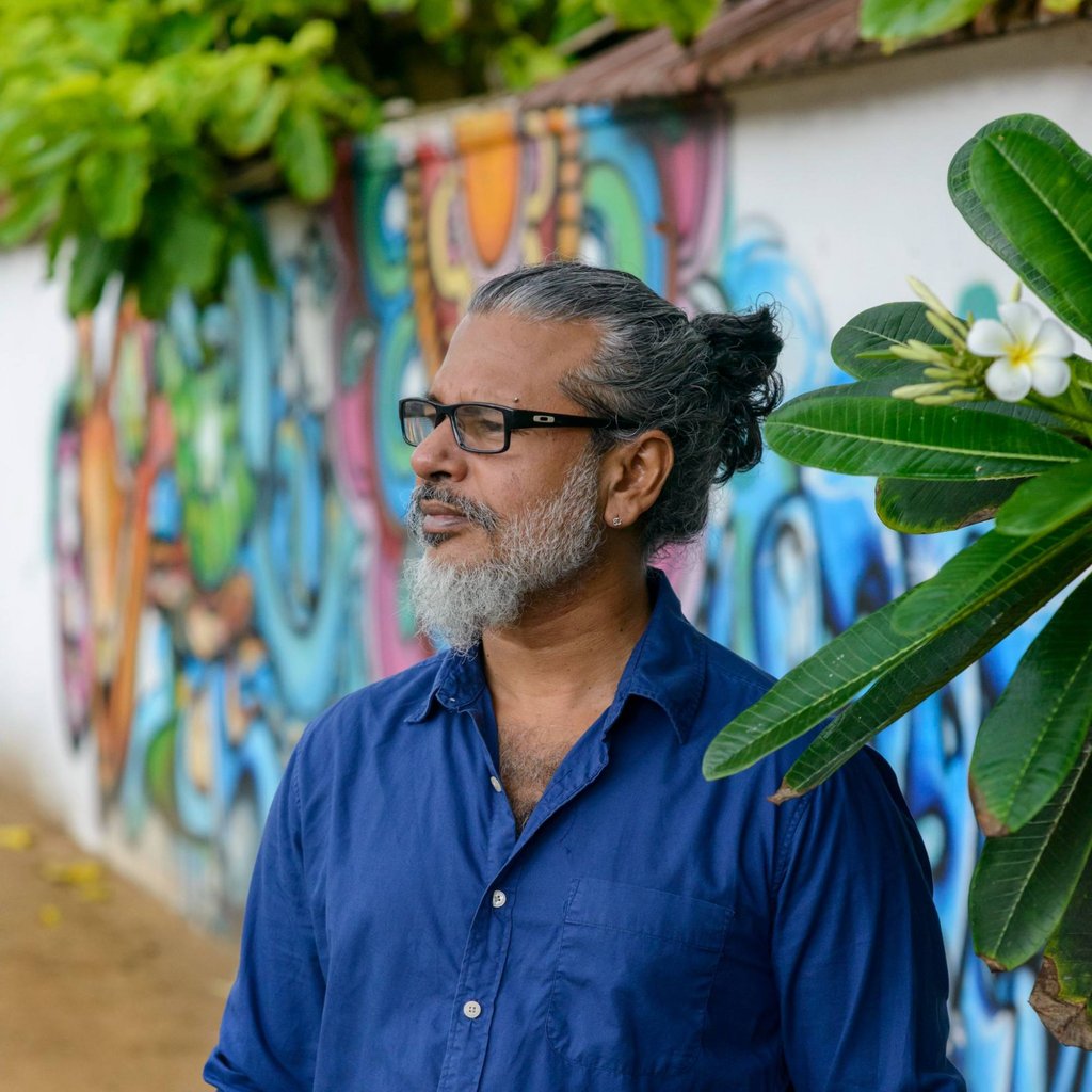 Shehan Karunatilaka, who won the Booker Prize for his novel set during the Sri Lankan civil war. Photo: Dominic Sansoni