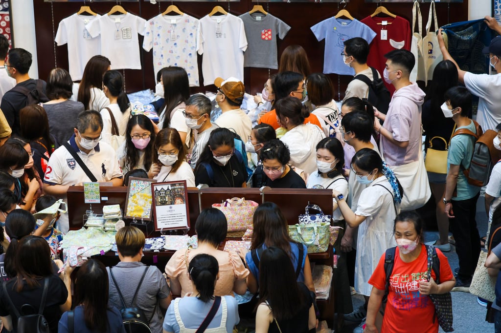 Finance chief Paul Chan has estimated the latest round of e-vouchers will boost the city’s gross domestic product by 0.6 per cent. Photo: Edmond So
