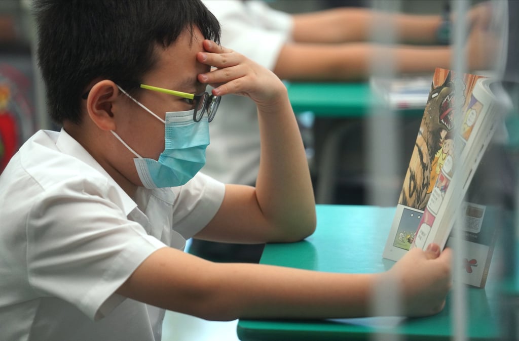 The Covid-19 pandemic has led to an increase in myopia among Hong Kong’s children, according to a professor. Photo: Winson Wong The Covid-19 pandemic has led to an increase in myopia among Hong Kong’s children, according to a professor. Photo: Winson Wong