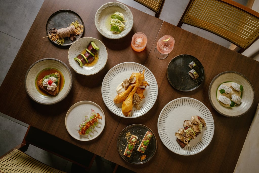 Sato recently created a special menu for Censu’s first anniversary. Photo: Censu