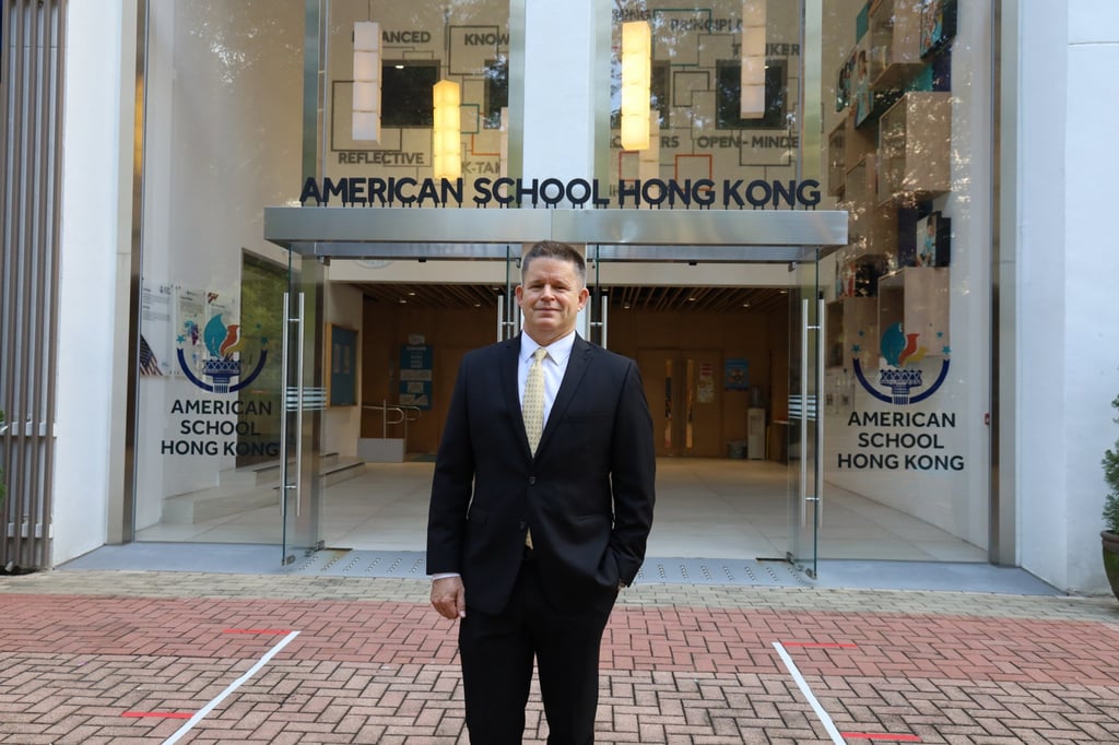 Christopher Coates, school director of the American School Hong Kong, says students were happy to help raise funds for the Autism Partnership Foundation as part of the HSBC Building BIG (Belief, Inclusion and Generosity) Challenge.