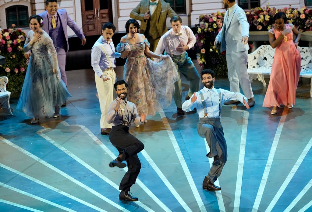 A performance of the song ‘Naatu Naatu’ from ‘RRR’ at the Oscars awards ceremony on Sunday. Photo: AP A performance of the song ‘Naatu Naatu’ from ‘RRR’ at the Oscars awards ceremony on Sunday. Photo: AP
