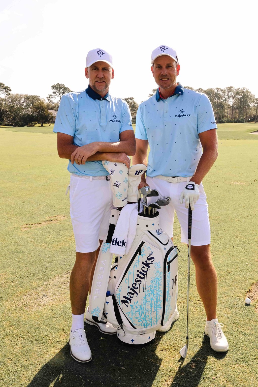 Ian Poulter (left) and Henrik Stenson will headline the World City Championship this month. Photo: LIV Golf Ian Poulter (left) and Henrik Stenson will headline the World City Championship this month. Photo: LIV Golf