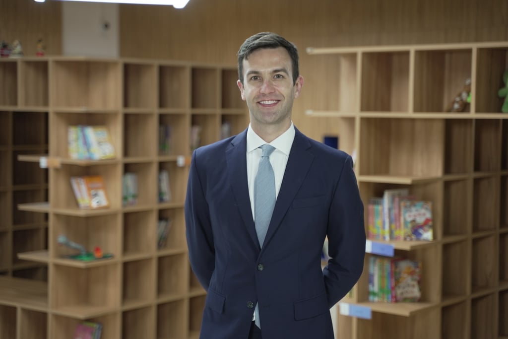 Shaun Porter, principal at Dalton School Hong Kong, where students took part in HSBC Premier’s international education programme to raise funds in support of the Autism Partnership Foundation.