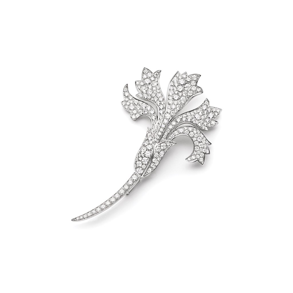 Chaumet Œillet diamond brooch. Photo: Chaumet
