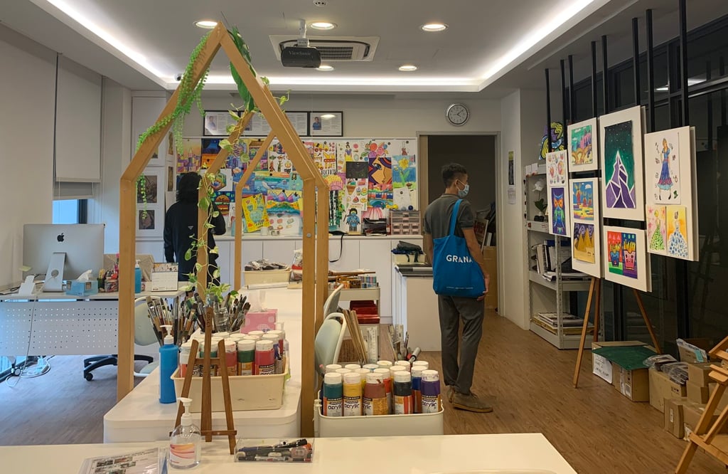 To develop the Hello Empathy card game, the WeCreate Studio team visited Rainbow Centre, a social service organisation that operates three schools in Singapore for students with special needs. Photo: Trecia Lim To develop the Hello Empathy card game, the WeCreate Studio team visited Rainbow Centre, a social service organisation that operates three schools in Singapore for students with special needs. Photo: Trecia Lim