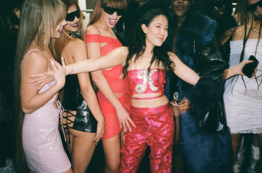 Kim Shui backstage with models after her autumn/winter 2023 runway show at February’s New York Fashion Week. Photo: Kim Shui Studio Kim Shui backstage with models after her autumn/winter 2023 runway show at February’s New York Fashion Week. Photo: Kim Shui Studio