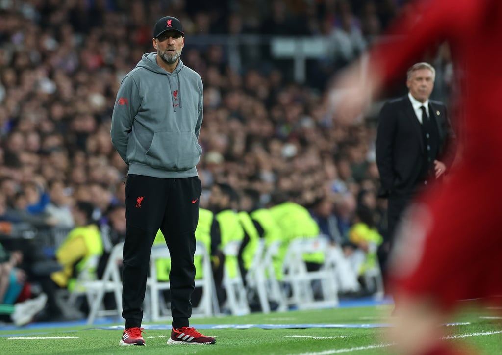 Jurgen Klopp’s team were unable to conjure another European miracle at the Santiago Bernabeu. Photo: dpa