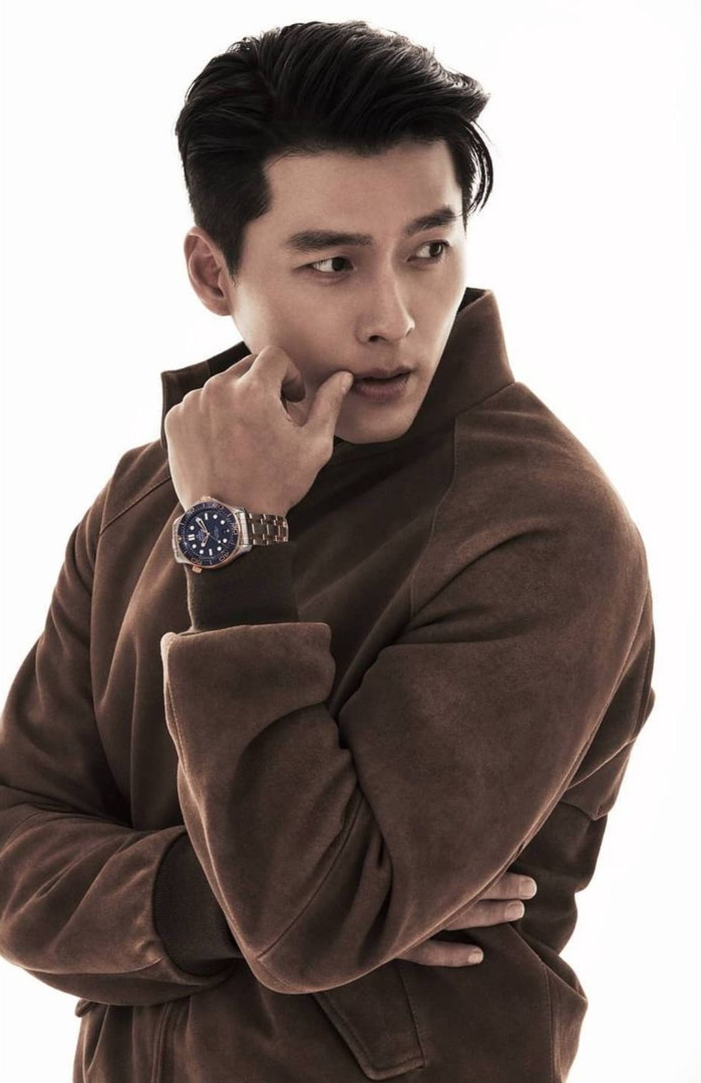 Crash Landing on You’s Hyun Bin became an ambassador for Omega three years ago. Photo: @vast.ent/Instagram