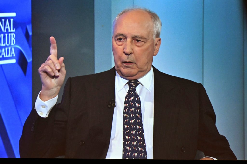 Former Australian Prime Minister Paul Keating condemned the Red Alert series for being “wantonly biased and inflammatory” Photo: AAP via AP Former Australian Prime Minister Paul Keating condemned the Red Alert series for being “wantonly biased and inflammatory” Photo: AAP via AP