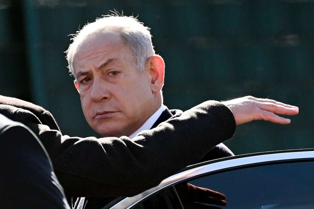Israeli Prime Minister Benjamin Netanyahu in Berlin, Germany on Thursday. Photo: EPA-EFE
