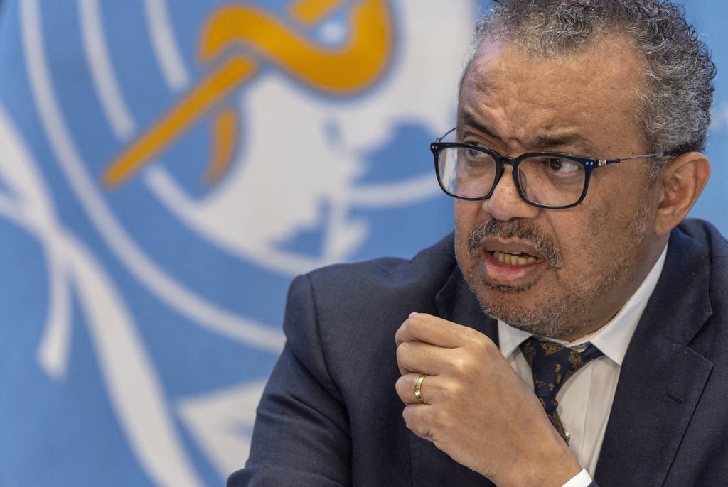 WHO director general Tedros Adhanom Ghebreyesus. Photo: Reuters WHO director general Tedros Adhanom Ghebreyesus. Photo: Reuters
