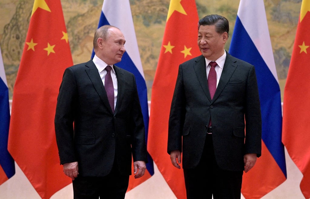 Putin and Xi in Beijing on February 4, 2022, three weeks before Russia invaded Ukraine. Photo: Sputnik/Kremlin via Reuters Putin and Xi in Beijing on February 4, 2022, three weeks before Russia invaded Ukraine. Photo: Sputnik/Kremlin via Reuters