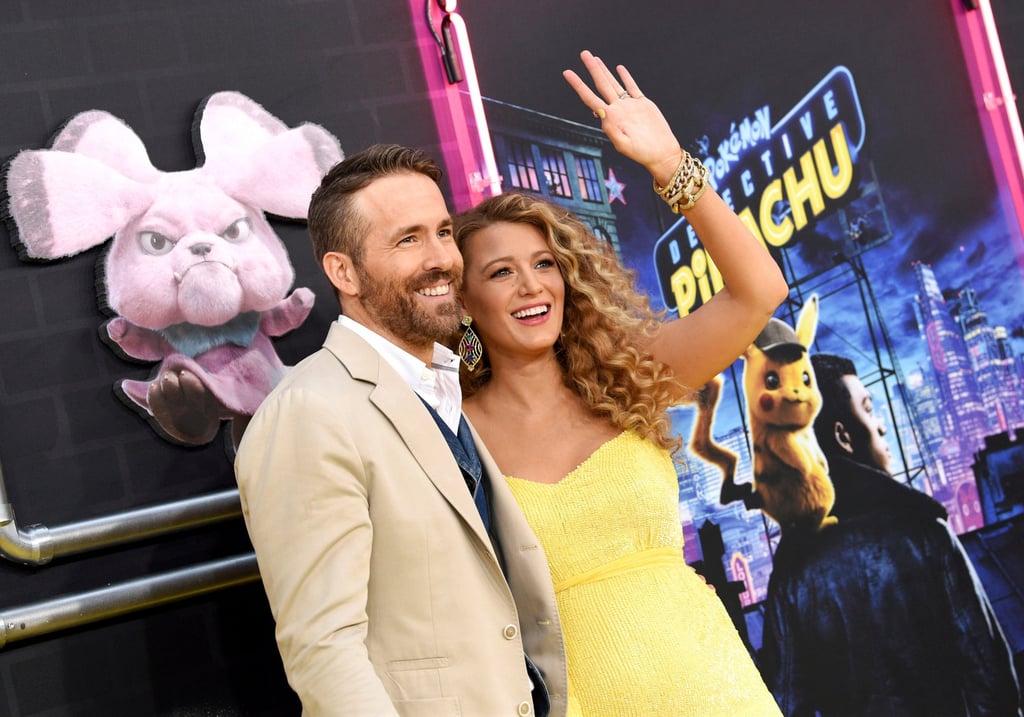 Ryan Reynolds and Blake Lively at the premiere of his film Pokemon Detective Pikachu in May 2019, in New York. Photo: AP