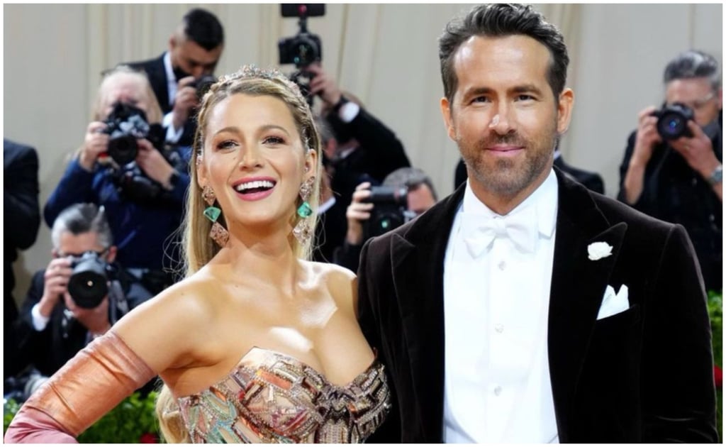 Ryan Reynolds and Blake Lively at the Met Gala. Photo: @vancityreynolds/Instagram