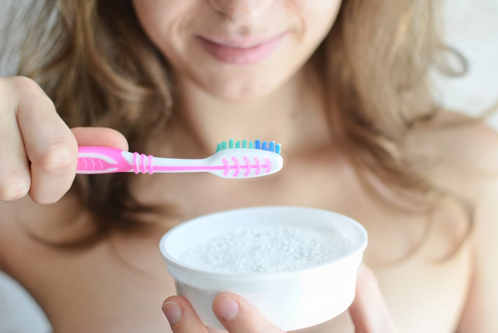 Baking powder has a slight whitening effect but can also be harmful to teeth. Photo: Shutterstock Baking powder has a slight whitening effect but can also be harmful to teeth. Photo: Shutterstock
