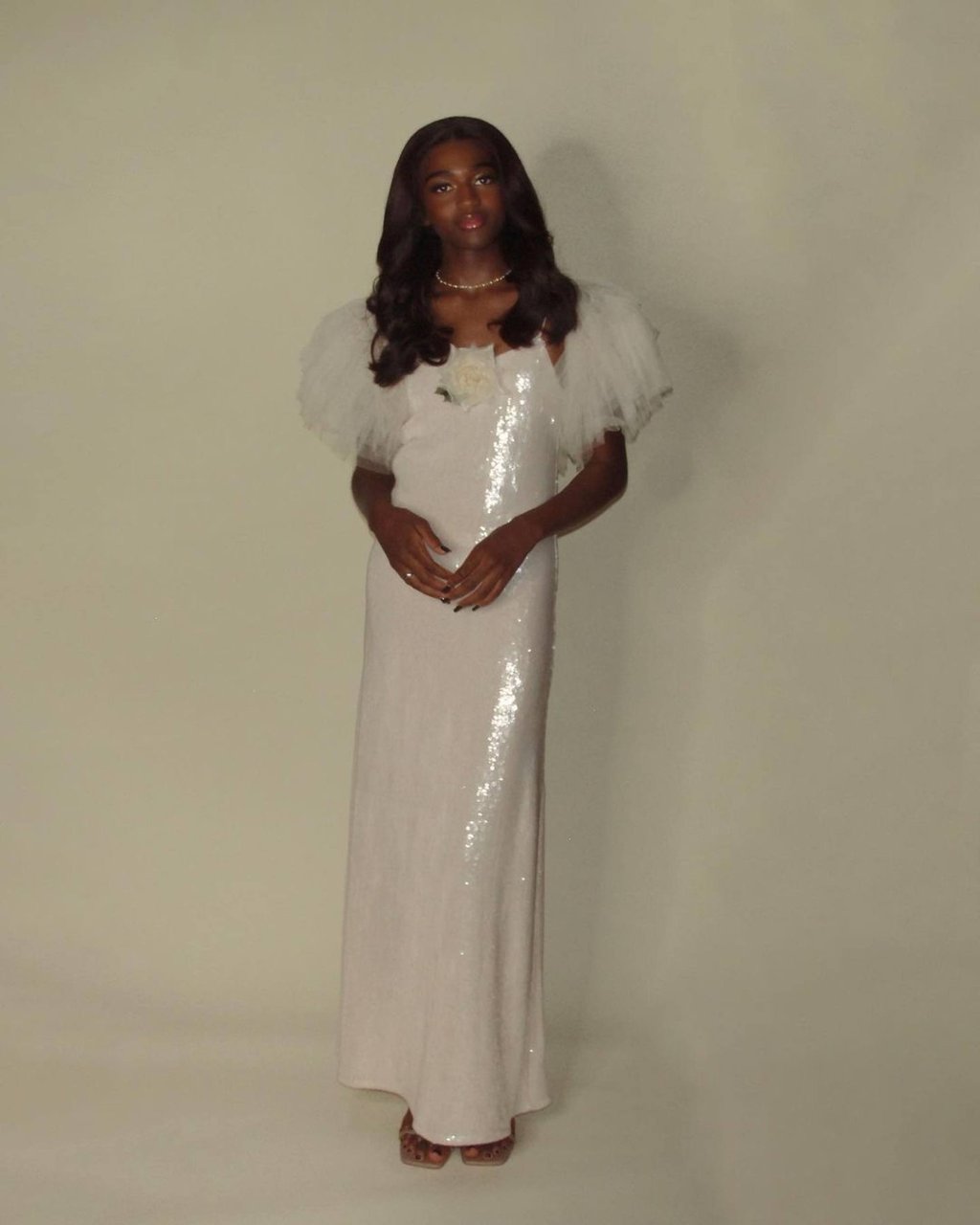 Zaya Wade at her winter formal in January. Photo: @zayawade/Instagram