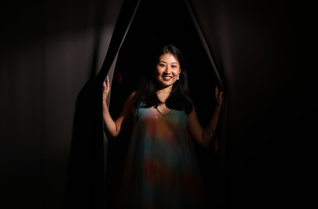 Mou at her gallery in Wong Chuk Hang. She says that “art has always been a passion of mine”. Photo: Xiaomei Chen Mou at her gallery in Wong Chuk Hang. She says that “art has always been a passion of mine”. Photo: Xiaomei Chen