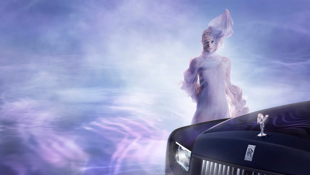 The latest Rolls-Royce is a bespoke one-off creation in collaboration with Dutch fashion designer Iris van Herpen. Photo: Rolls-Royce The latest Rolls-Royce is a bespoke one-off creation in collaboration with Dutch fashion designer Iris van Herpen. Photo: Rolls-Royce