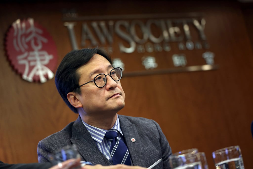 Chan Chak-ming, president of the Hong Kong Law Society. Photo: Yik Yeung-man