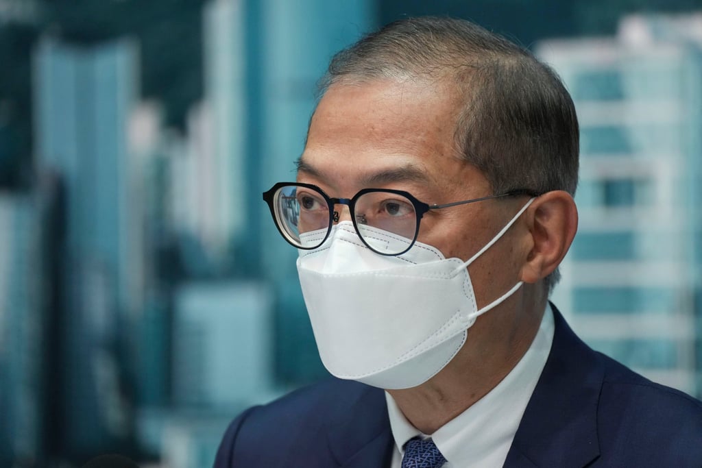 Secretary for Health Lo Chung-mau. Photo: Elson Li Secretary for Health Lo Chung-mau. Photo: Elson Li