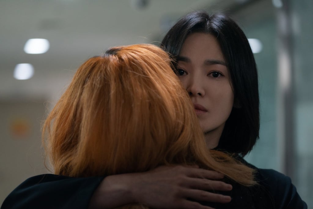 Song Hye-kyo as Moon Dong-eun in a still from The Glory. Photo: Netflix Song Hye-kyo as Moon Dong-eun in a still from The Glory. Photo: Netflix