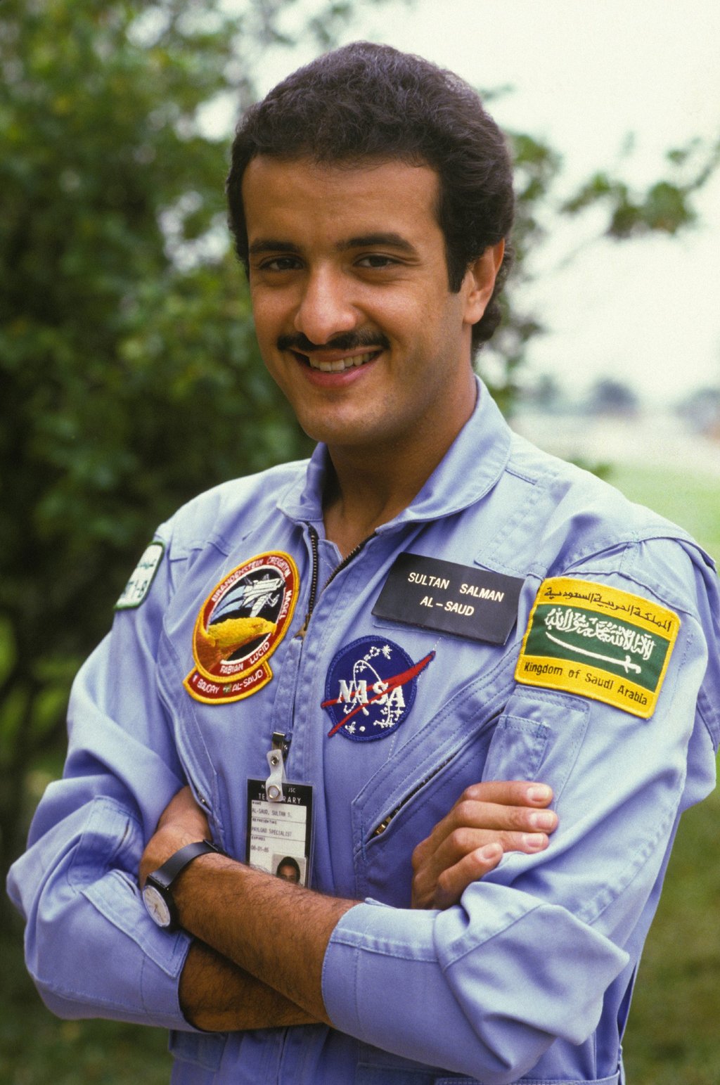Saudi Arabia’s only astronaut, Sultan bin Salman Al Saud. Photo: Getty images