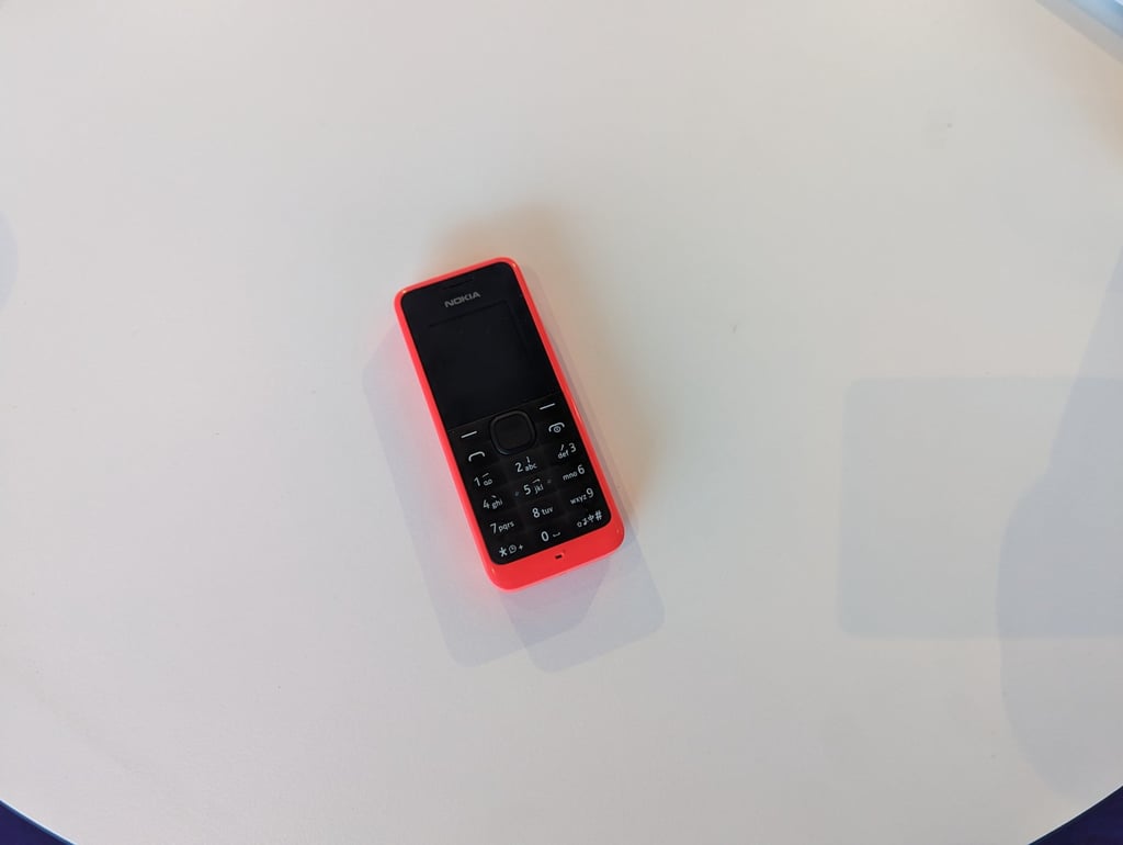 The Nokia phone Fionnuala McHugh bought in 2014. Photo: Kevin Kwong The Nokia phone Fionnuala McHugh bought in 2014. Photo: Kevin Kwong