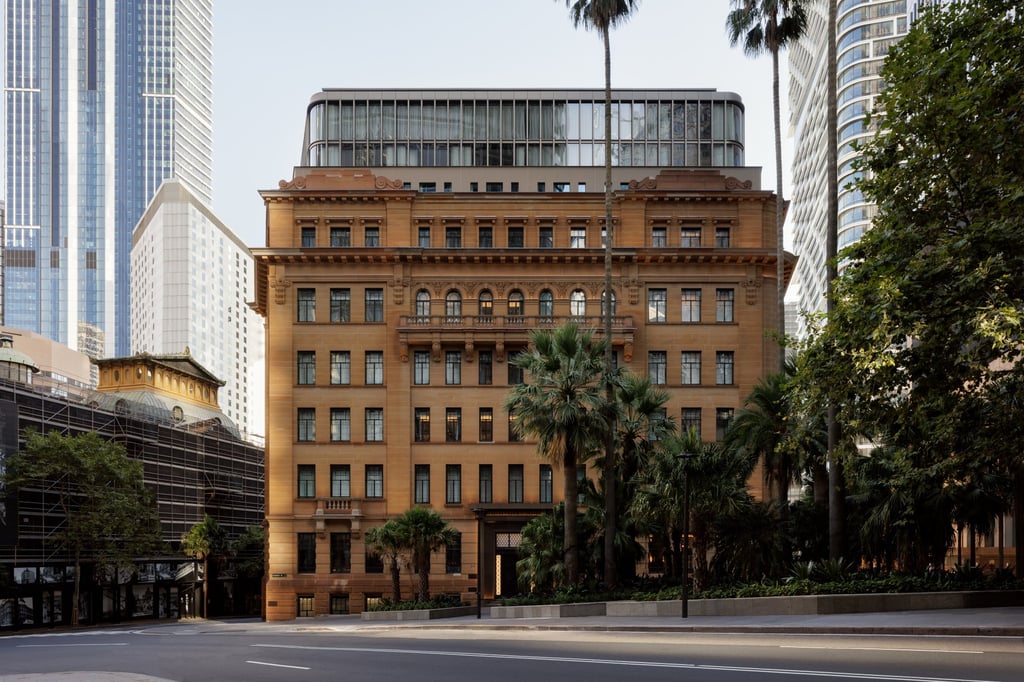 The exterior of Capella Sydney. Photo: Timothy Kaye The exterior of Capella Sydney. Photo: Timothy Kaye
