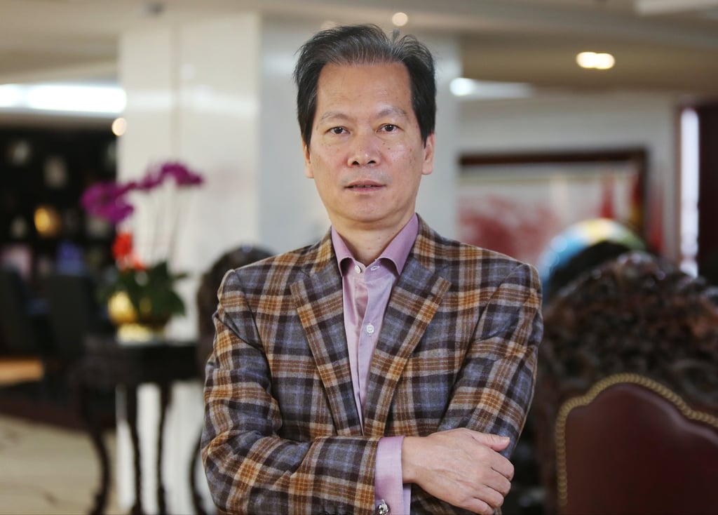 Chen Hongtian, chairman of Cheung Kei Group, poses for a picture in Shenzhen in November 2016. Photo: Xiaomei Chen