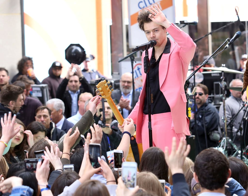 Harry Styles performs on the NBC Today show concert series in New York City, US, in May 2017. Photo: Shutterstock