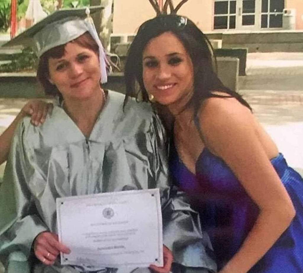 Sisters Samantha and Meghan Markle. Photo: @samanthamarkle/Twitter
