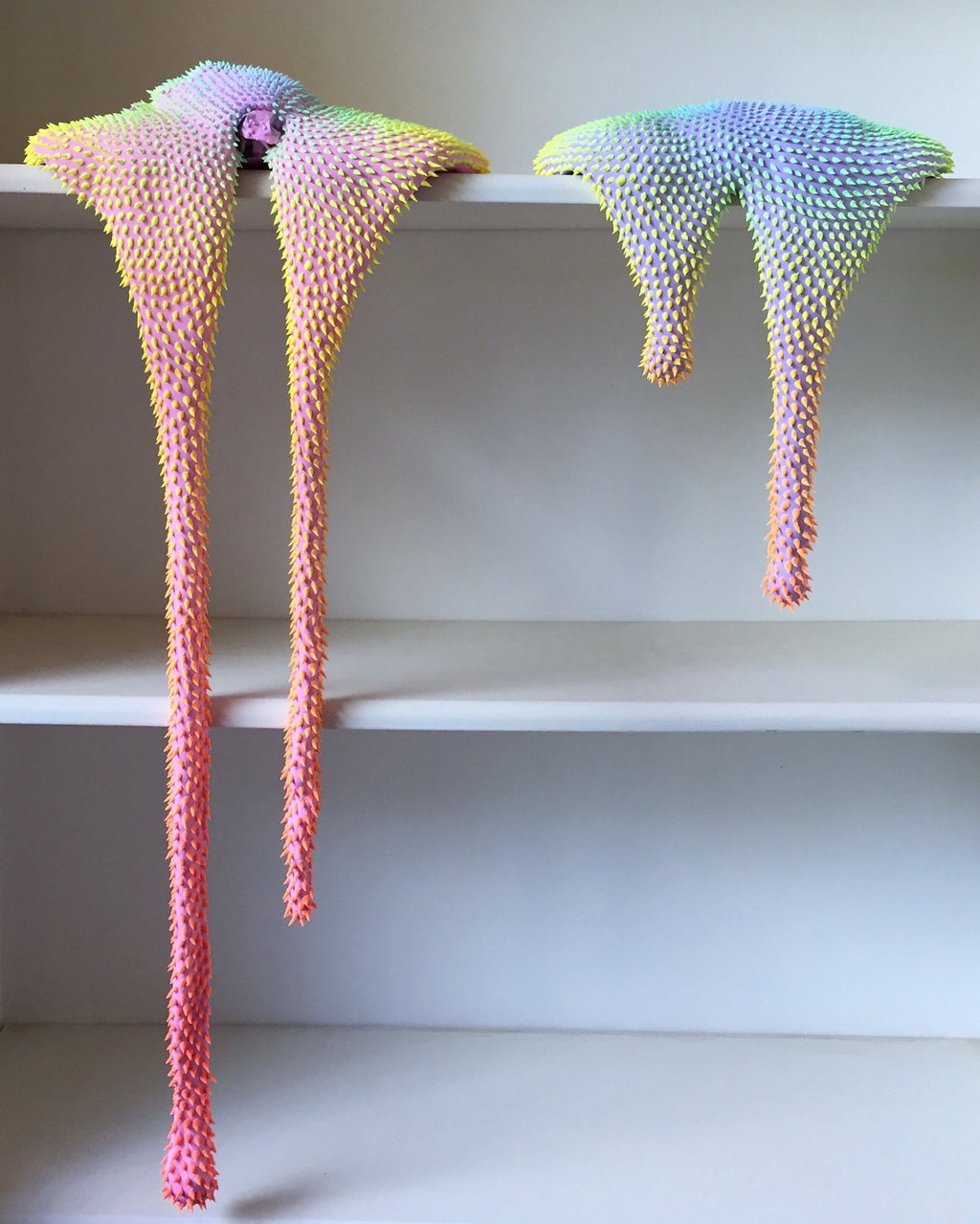 A piece from Lam’s “Taste the Rainbow” project. A piece from Lam’s “Taste the Rainbow” project.