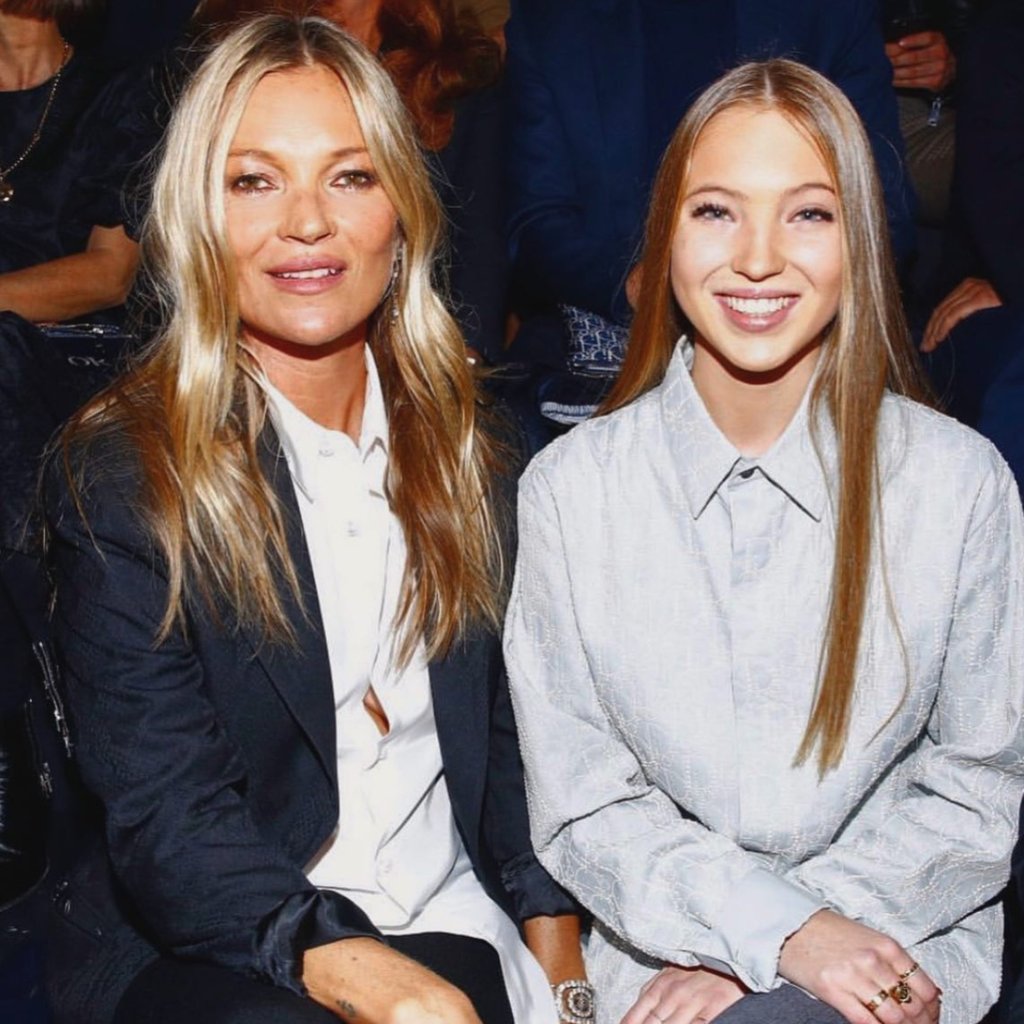 Kate Moss with her daughter Lila Grace Moss Hack. Photo: @lilamoss/Instagram Kate Moss with her daughter Lila Grace Moss Hack. Photo: @lilamoss/Instagram