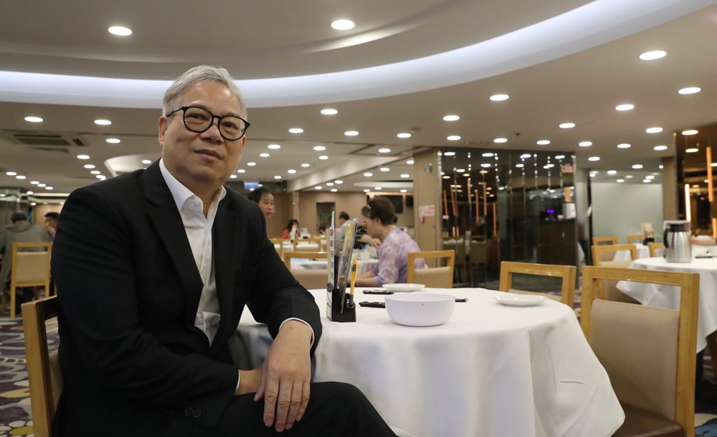 David Leung, chairman of Seafood Delight Group Management, at Dragon Delight in Sha Tin. Photo: Edmond So