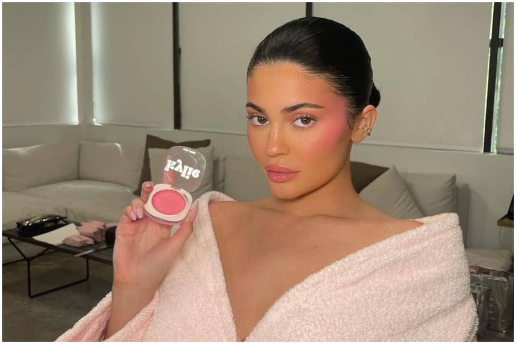 Kylie Jenner showing off Kylie Cosmetics’ new Glow Balm and Gloss Drip. Photo: @kyliejenner/Instagram Kylie Jenner showing off Kylie Cosmetics’ new Glow Balm and Gloss Drip. Photo: @kyliejenner/Instagram