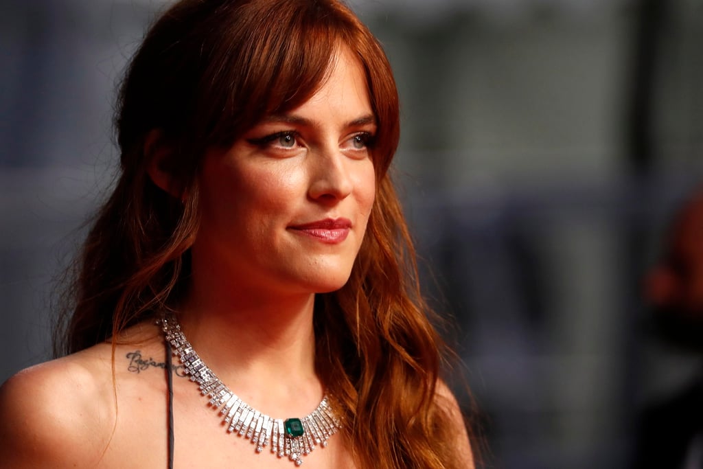 Riley Keough arrives for the screening of R.M.N. during the 75th annual Cannes Film Festival, in Cannes, France, in May 2022. Photo: EPA-EFE