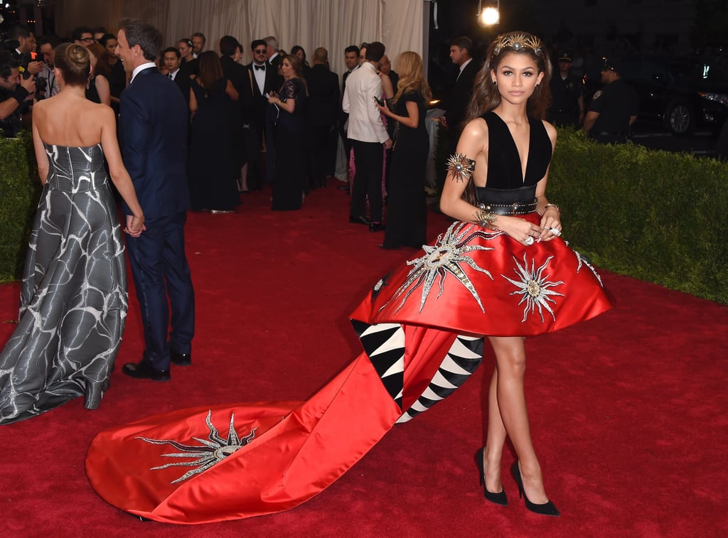 Actress/singer Zendaya attends the China: Through The Looking Glass Costume Institute Benefit Gala at the Metropolitan Museum of Art in May 2015, in New York City. Photo: FilmMagic Actress/singer Zendaya attends the China: Through The Looking Glass Costume Institute Benefit Gala at the Metropolitan Museum of Art in May 2015, in New York City. Photo: FilmMagic