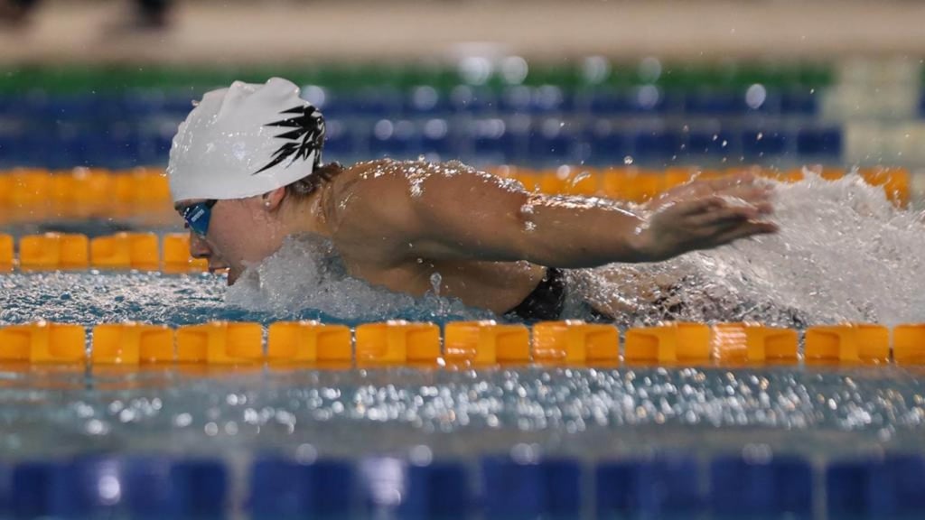 Siobhan Haughey in the 100m butterfly. Photo: Swimming Association Siobhan Haughey in the 100m butterfly. Photo: Swimming Association