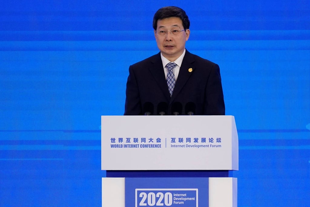 Zhuang Rongwen, head of the Cyberspace Administration of China. Photo: Reuters Zhuang Rongwen, head of the Cyberspace Administration of China. Photo: Reuters