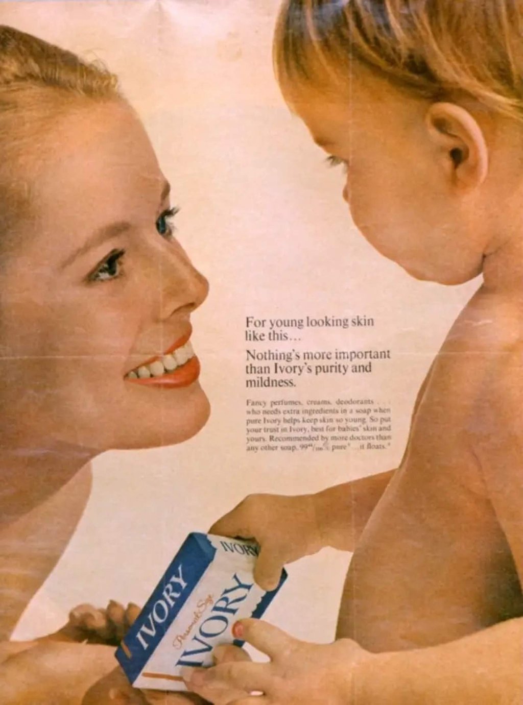 Brooke Shields posing in an ad at 11 months old. Photo: Hulu