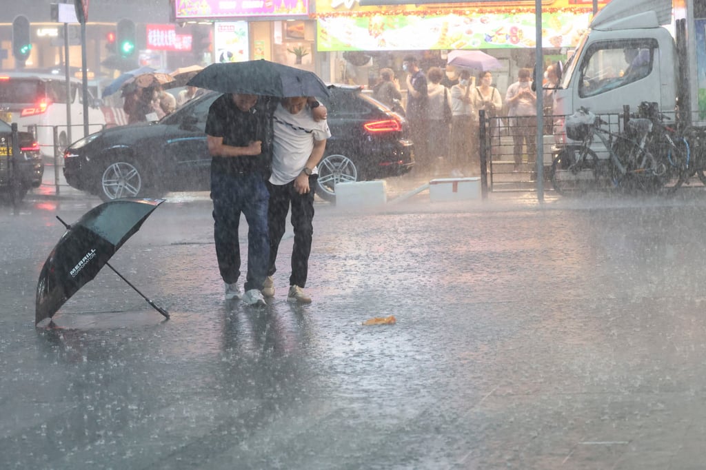 March was also a period of heavy rainfall for the city. Photo: Edmond So March was also a period of heavy rainfall for the city. Photo: Edmond So