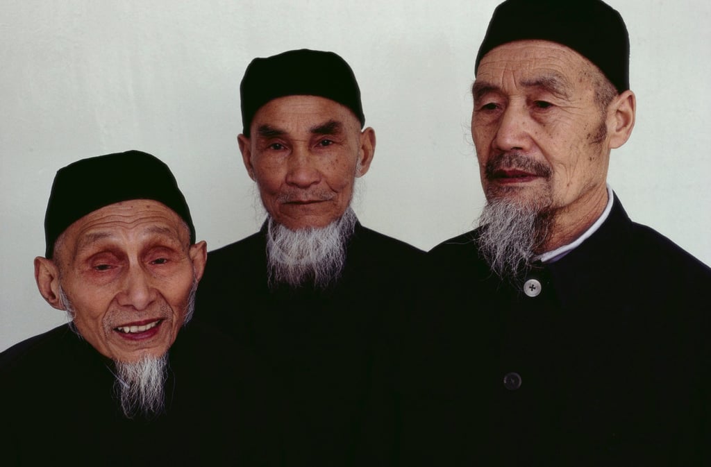 Chinese Muslims in a mosque in Shanghai. Photo: Getty Images Chinese Muslims in a mosque in Shanghai. Photo: Getty Images