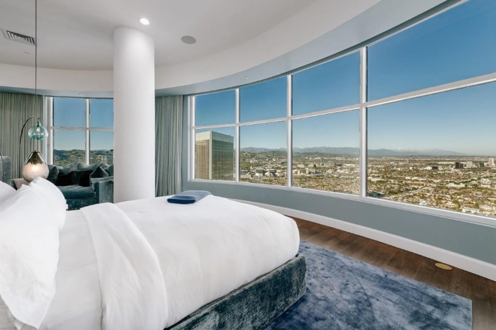 There are four bedrooms in Rihanna’s new home. Photo: Compass