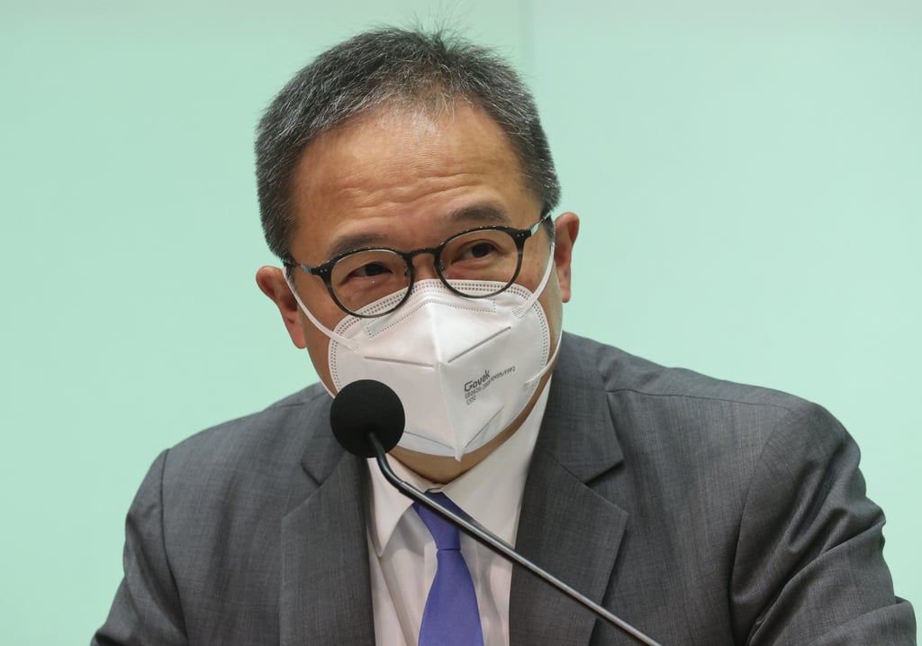 Permanent Secretary for Culture, Sports and Tourism Joe Wong. Photo: Edmond So